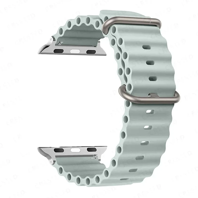 Siliconen Smartwatch Bandje Waterbestendig Ademend Unisex Horlogeband Sportarmband Vervangingsband Polsband | Sansoti