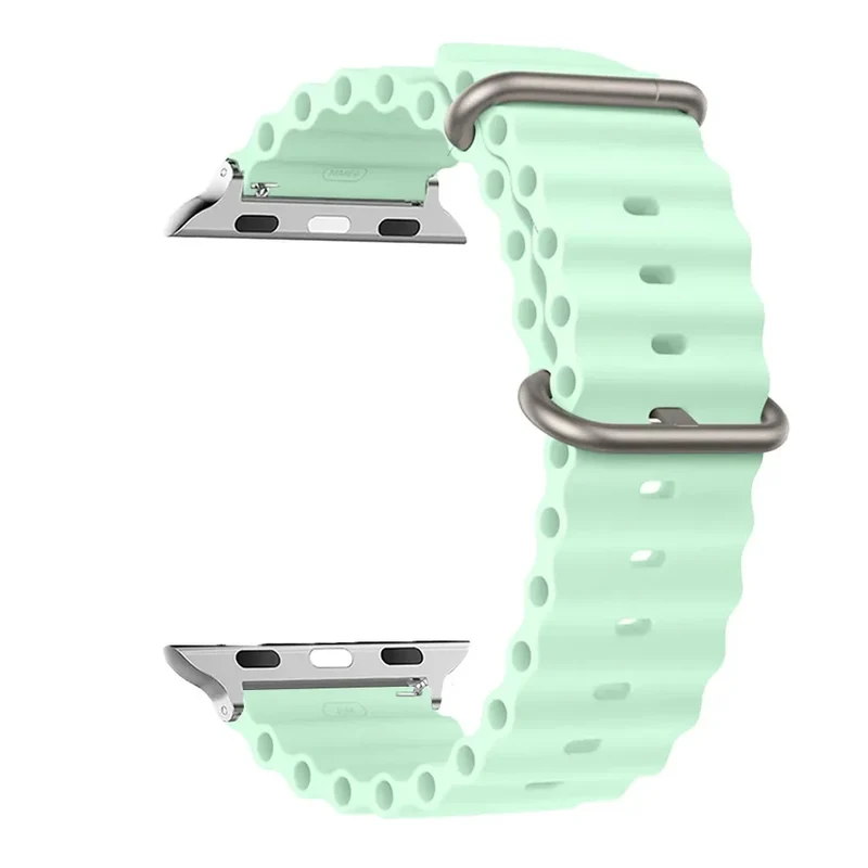 Siliconen Smartwatch Bandje Waterbestendig Ademend Unisex Horlogeband Sportarmband Vervangingsband Polsband | Sansoti