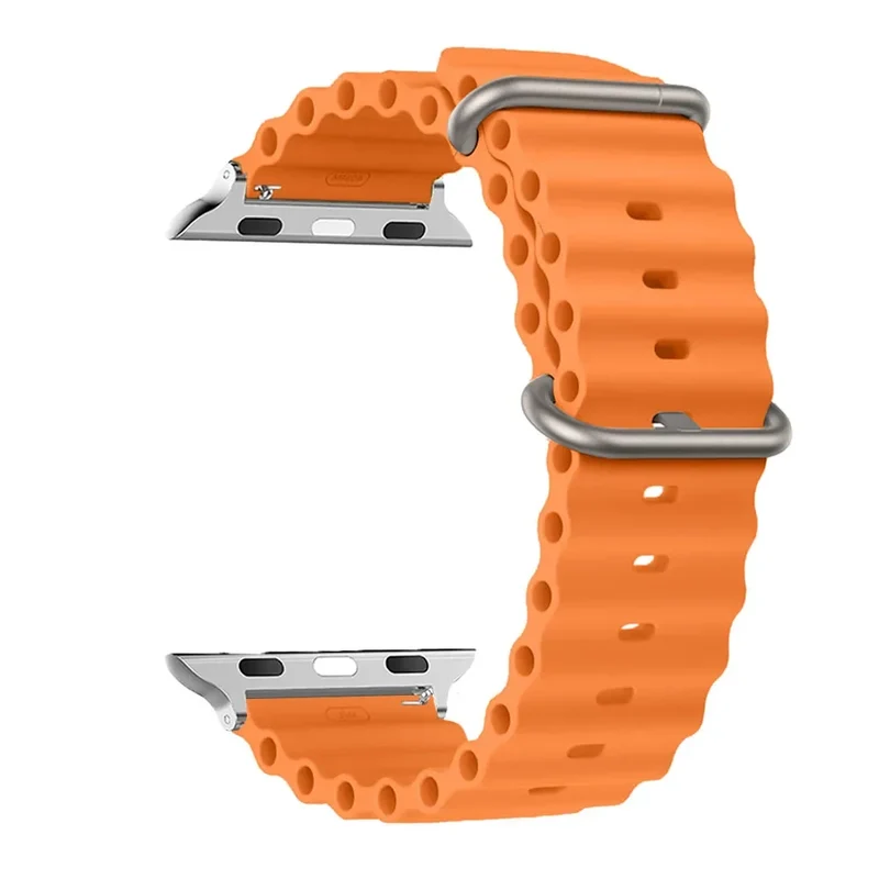 Siliconen Smartwatch Bandje Waterbestendig Ademend Unisex Horlogeband Sportarmband Vervangingsband Polsband | Sansoti