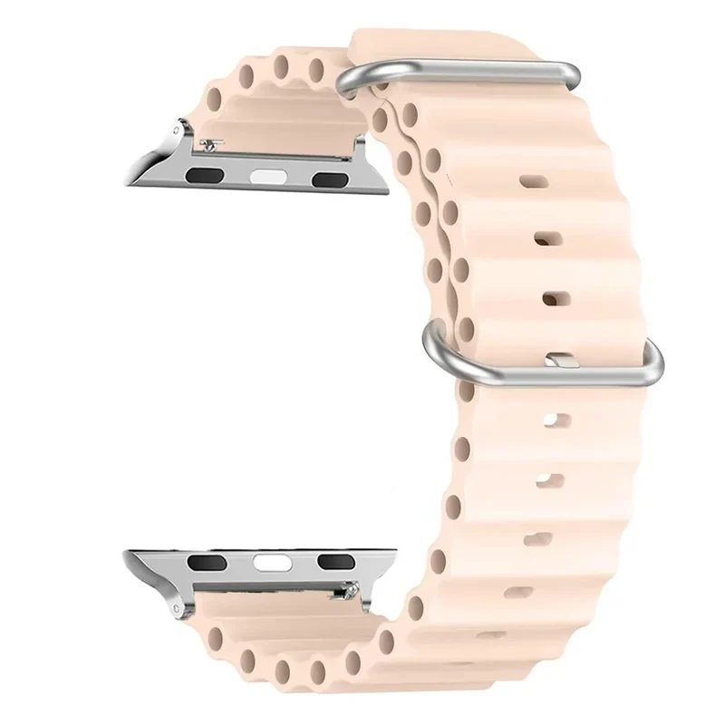 Siliconen Smartwatch Bandje Waterbestendig Ademend Unisex Horlogeband Sportarmband Vervangingsband Polsband | Sansoti