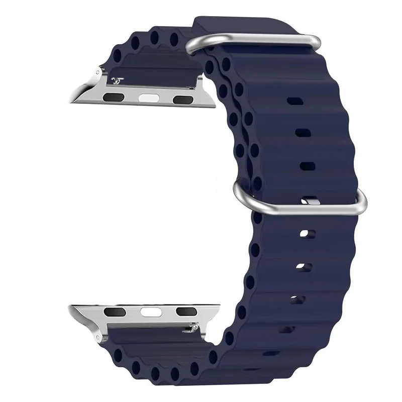 Siliconen Smartwatch Bandje Waterbestendig Ademend Unisex Horlogeband Sportarmband Vervangingsband Polsband | Sansoti