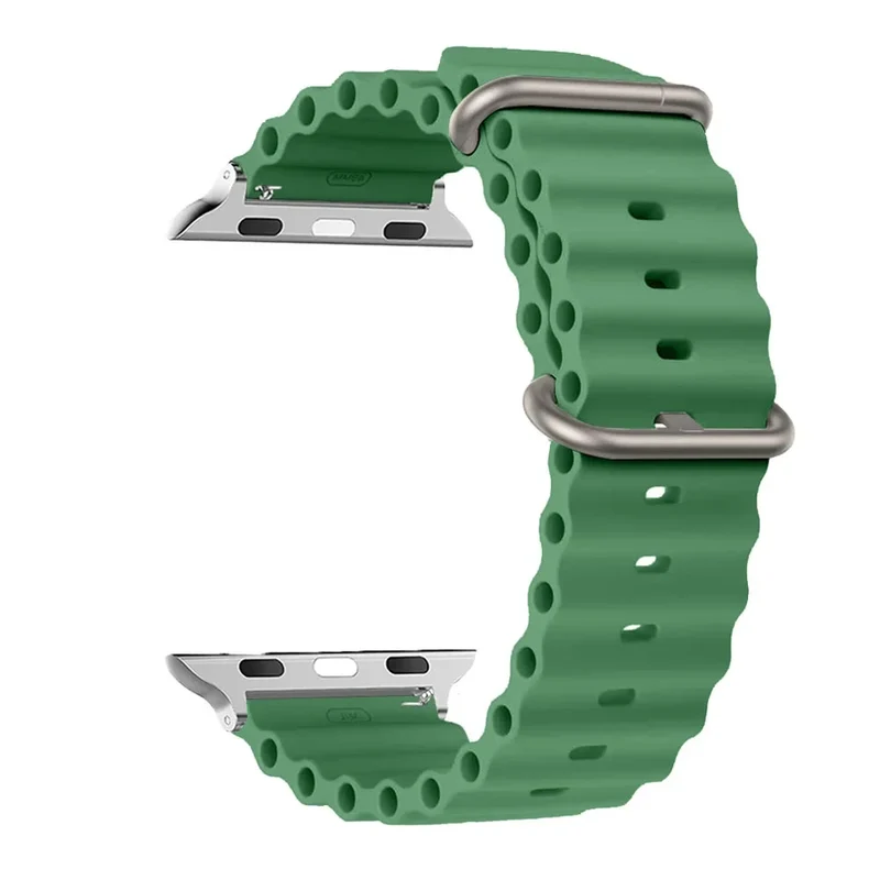 Siliconen Smartwatch Bandje Waterbestendig Ademend Unisex Horlogeband Sportarmband Vervangingsband Polsband | Sansoti