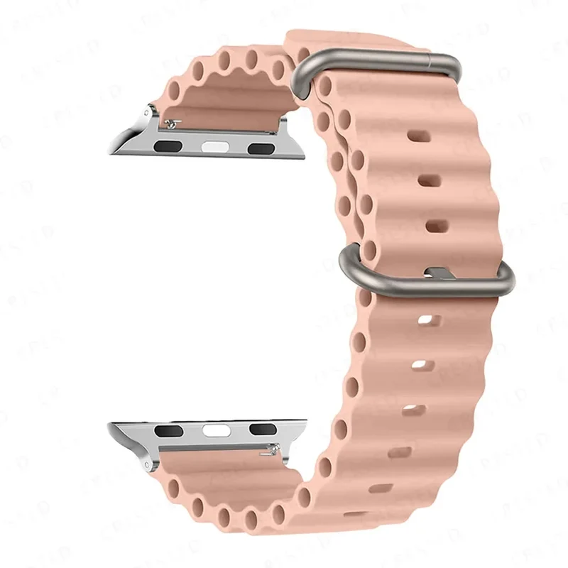 Siliconen Smartwatch Bandje Waterbestendig Ademend Unisex Horlogeband Sportarmband Vervangingsband Polsband | Sansoti