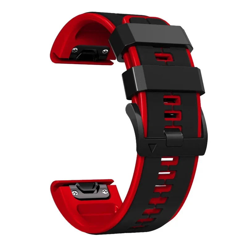 Siliconen Horlogeband met Snelsluiting 22mm 26mm Smartwatch Polsband Sportarmband Comfortabel Waterbestendig | Sansoti