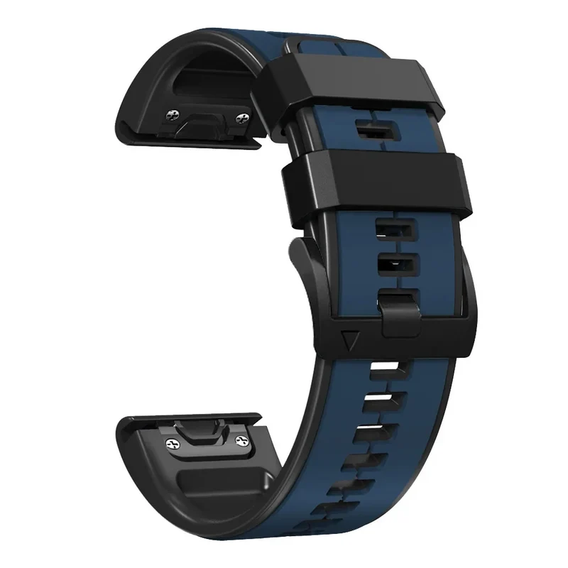 Siliconen Horlogeband met Snelsluiting 22mm 26mm Smartwatch Polsband Sportarmband Comfortabel Waterbestendig | Sansoti