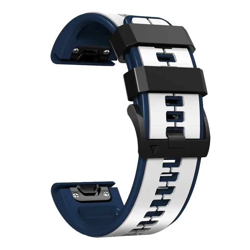 Siliconen Horlogeband met Snelsluiting 22mm 26mm Smartwatch Polsband Sportarmband Comfortabel Waterbestendig | Sansoti