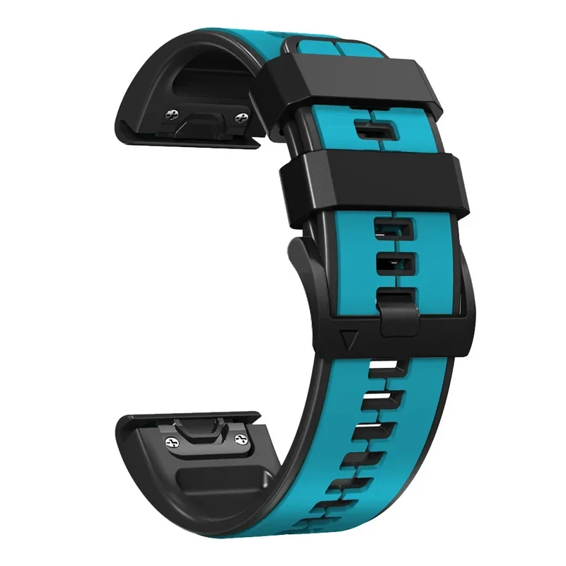 Siliconen Horlogeband met Snelsluiting 22mm 26mm Smartwatch Polsband Sportarmband Comfortabel Waterbestendig | Sansoti