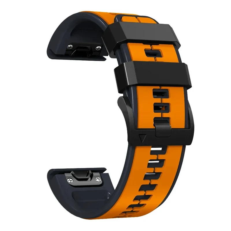 Siliconen Horlogeband met Snelsluiting 22mm 26mm Smartwatch Polsband Sportarmband Comfortabel Waterbestendig | Sansoti