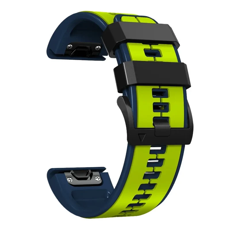 Siliconen Horlogeband met Snelsluiting 22mm 26mm Smartwatch Polsband Sportarmband Comfortabel Waterbestendig | Sansoti