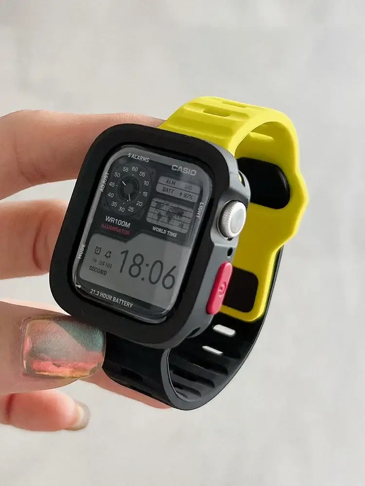 Siliconen Smartwatch Bandje Flexibel Comfortabel met Snelsluiting Sportarmband 38-49mm Universeel Vervanging | Sansoti