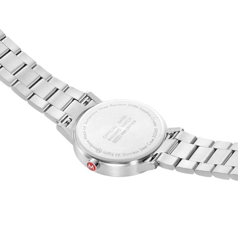 Mondaine Classic A660.30360.81SBJ Herrenuhr Silber • Saphirglas mit Antireflexbeschichtung • Swiss Made Quarzwerk