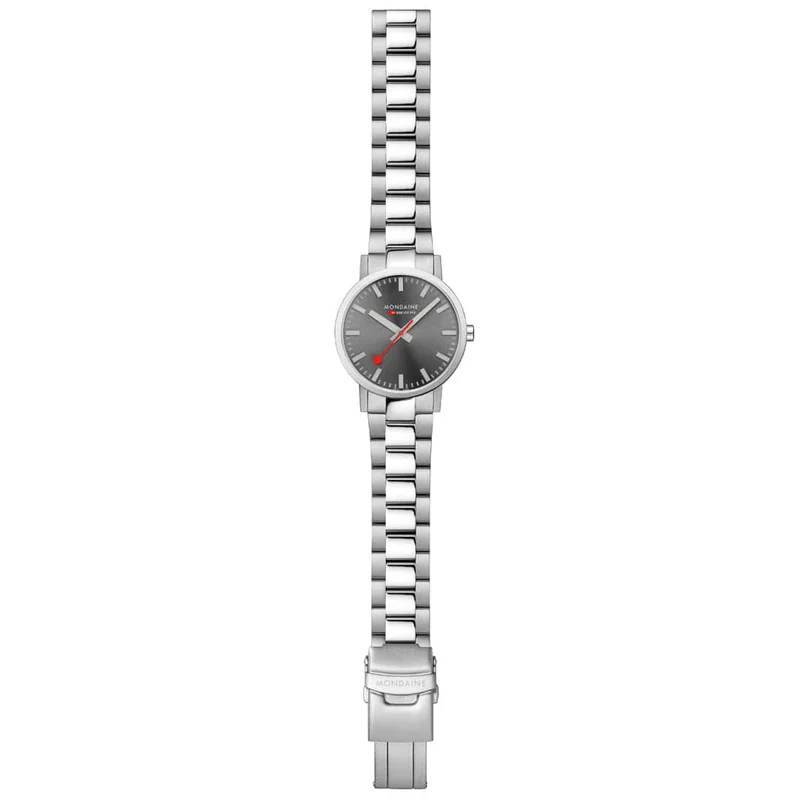 Mondaine Classic A660.30360.81SBJ Herrenuhr Silber • Saphirglas mit Antireflexbeschichtung • Swiss Made Quarzwerk