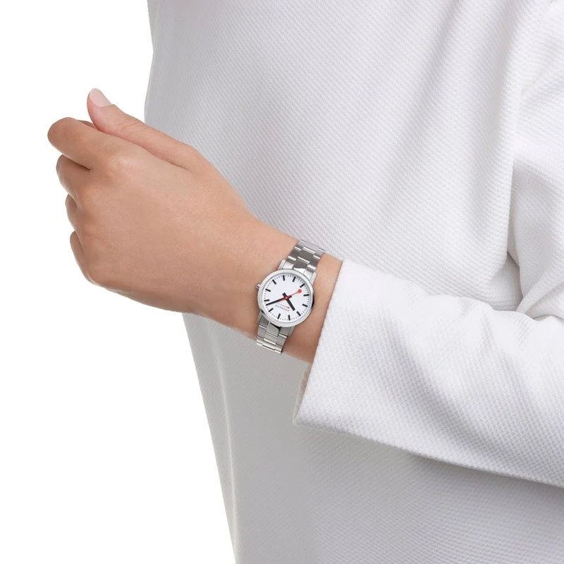 Mondaine Classic A658.30323.11SBJ Damen Armbanduhr • Saphirglas • Schweizer Quarzwerk