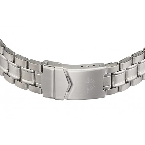 Master Time MTLT-10758-22M Titan Basic II Damenuhr Silber • Funkuhrwerk • Leuchtzeiger