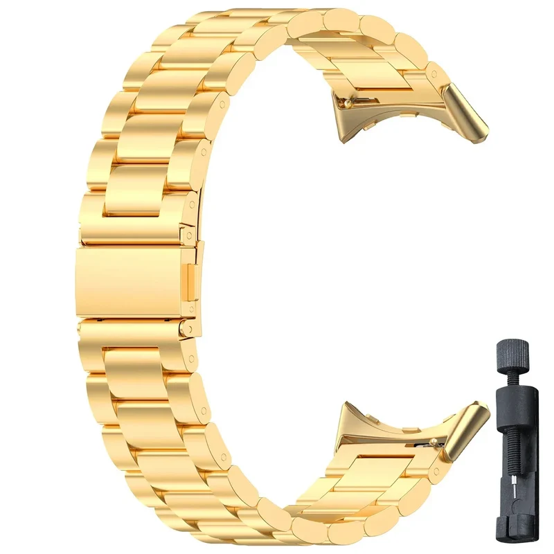 Smartwatch Armband Roestvrij Staal met Verstelbare Schakels voor 41mm en 45mm Horloges Elegante Stijl | Sansoti