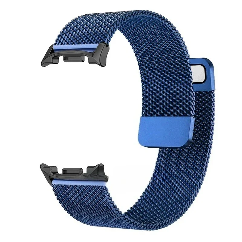 Milanese Mesh Horlogeband Magnetisch Roestvrij Staal Smartwatch Verstelbaar Ademend Polsband Universeel | Sansoti