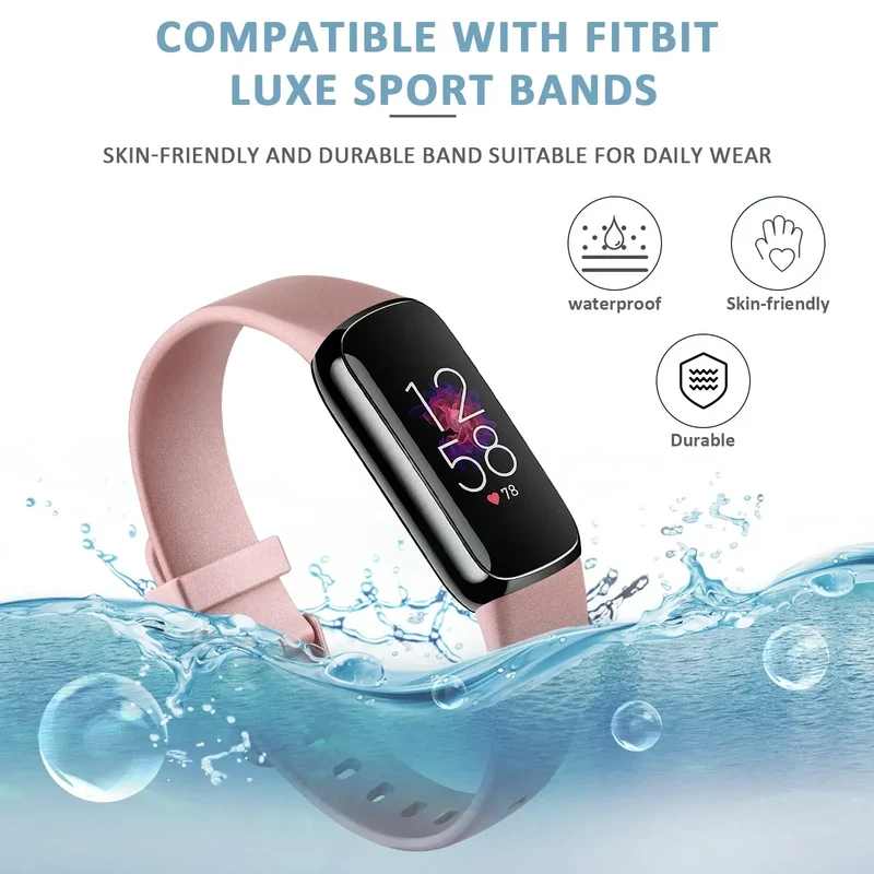 Siliconen Horlogebandje Waterbestendig Verstelbaar Sporthorloge Smartwatch Polsband voor Actieve Lifestyle | Sansoti