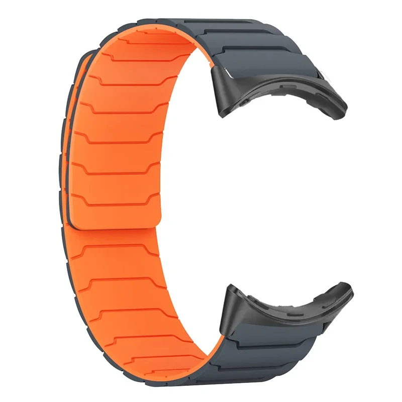 Siliconen Smartwatch Bandje Magnetische Sluiting 41mm 45mm Verstelbaar Sportarmband Polsband Horlogeband | Sansoti