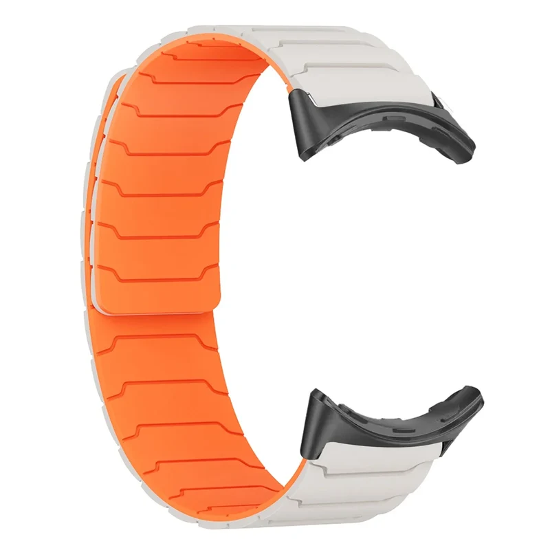 Siliconen Smartwatch Bandje Magnetische Sluiting 41mm 45mm Verstelbaar Sportarmband Polsband Horlogeband | Sansoti