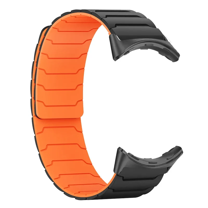 Siliconen Smartwatch Bandje Magnetische Sluiting 41mm 45mm Verstelbaar Sportarmband Polsband Horlogeband | Sansoti
