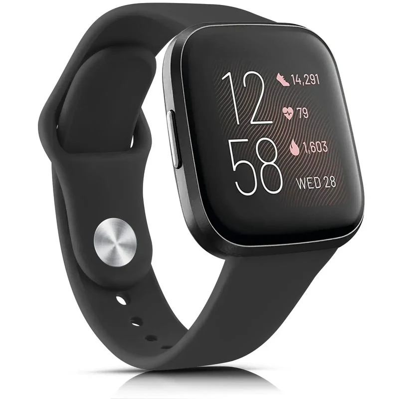 Siliconen Smartwatch Band Waterbestendig Verstelbaar Sporthorloge Polsbandje Fitbit Compatibel Actief | Sansoti