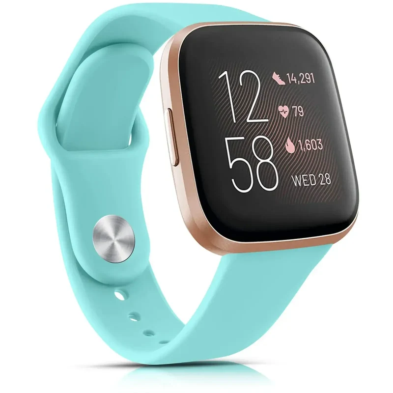 Siliconen Smartwatch Band Waterbestendig Verstelbaar Sporthorloge Polsbandje Fitbit Compatibel Actief | Sansoti
