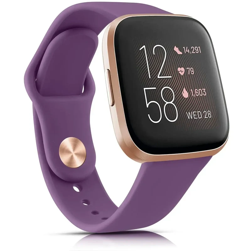 Siliconen Smartwatch Band Waterbestendig Verstelbaar Sporthorloge Polsbandje Fitbit Compatibel Actief | Sansoti