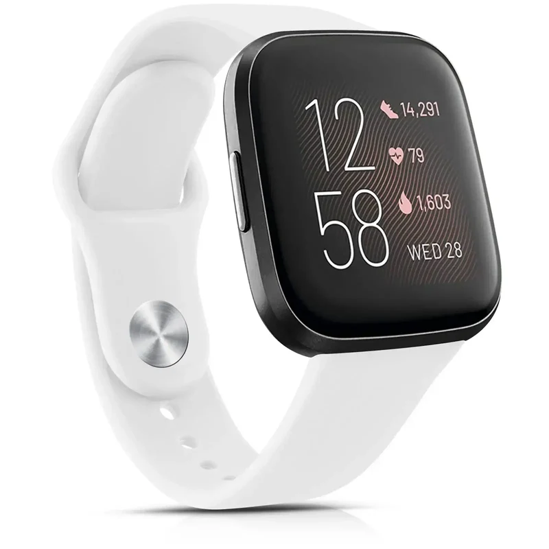 Siliconen Smartwatch Band Waterbestendig Verstelbaar Sporthorloge Polsbandje Fitbit Compatibel Actief | Sansoti