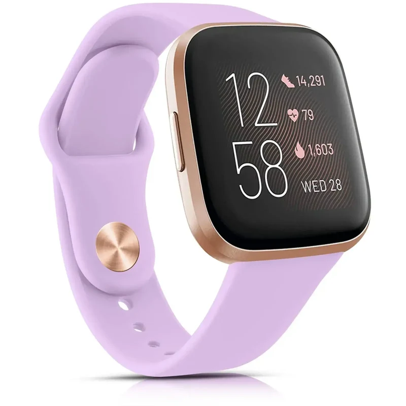 Siliconen Smartwatch Band Waterbestendig Verstelbaar Sporthorloge Polsbandje Fitbit Compatibel Actief | Sansoti