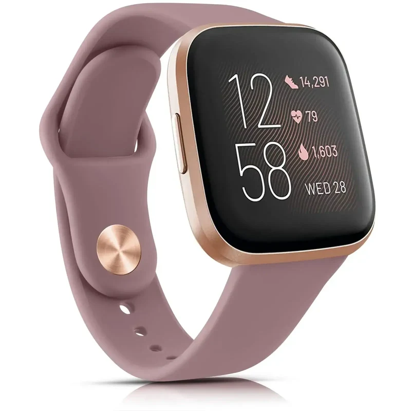 Siliconen Smartwatch Band Waterbestendig Verstelbaar Sporthorloge Polsbandje Fitbit Compatibel Actief | Sansoti