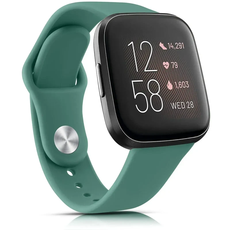 Siliconen Smartwatch Band Waterbestendig Verstelbaar Sporthorloge Polsbandje Fitbit Compatibel Actief | Sansoti