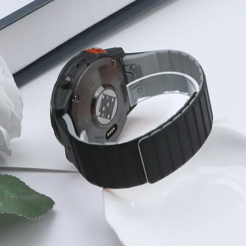 Siliconen Smartwatch Bandje met Magnetische Sluiting - Verwisselbare Horlogeband 22mm 26mm Sporthorloge | Sansoti