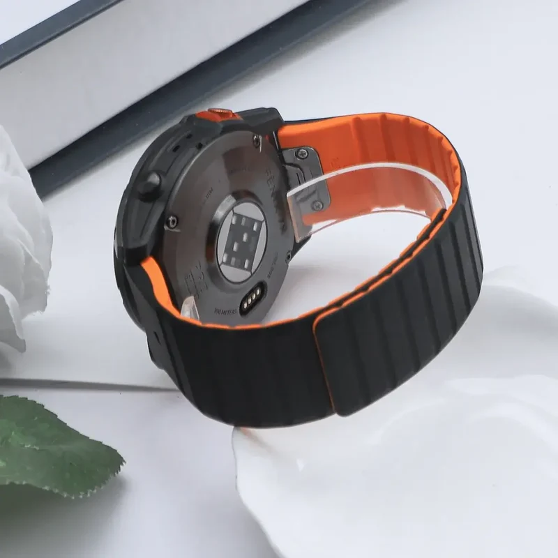 Siliconen Smartwatch Bandje met Magnetische Sluiting - Verwisselbare Horlogeband 22mm 26mm Sporthorloge | Sansoti
