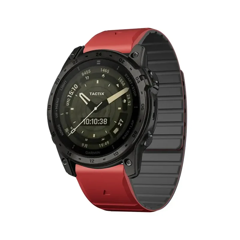 Siliconen Smartwatch Bandje met Magnetische Sluiting - Verwisselbare Horlogeband 22mm 26mm Sporthorloge | Sansoti