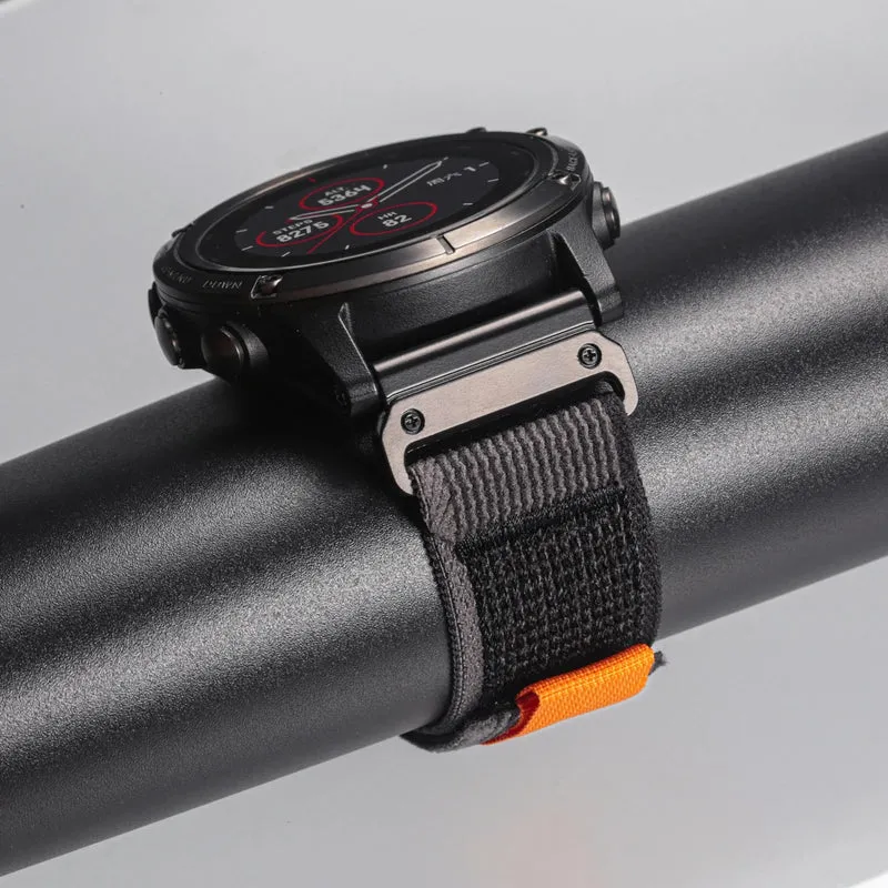 Geweven Nylon Sportband Smartwatch 20mm 22mm 26mm Verstelbaar Actief Outdoor Horloge Polsband Fitness | Sansoti
