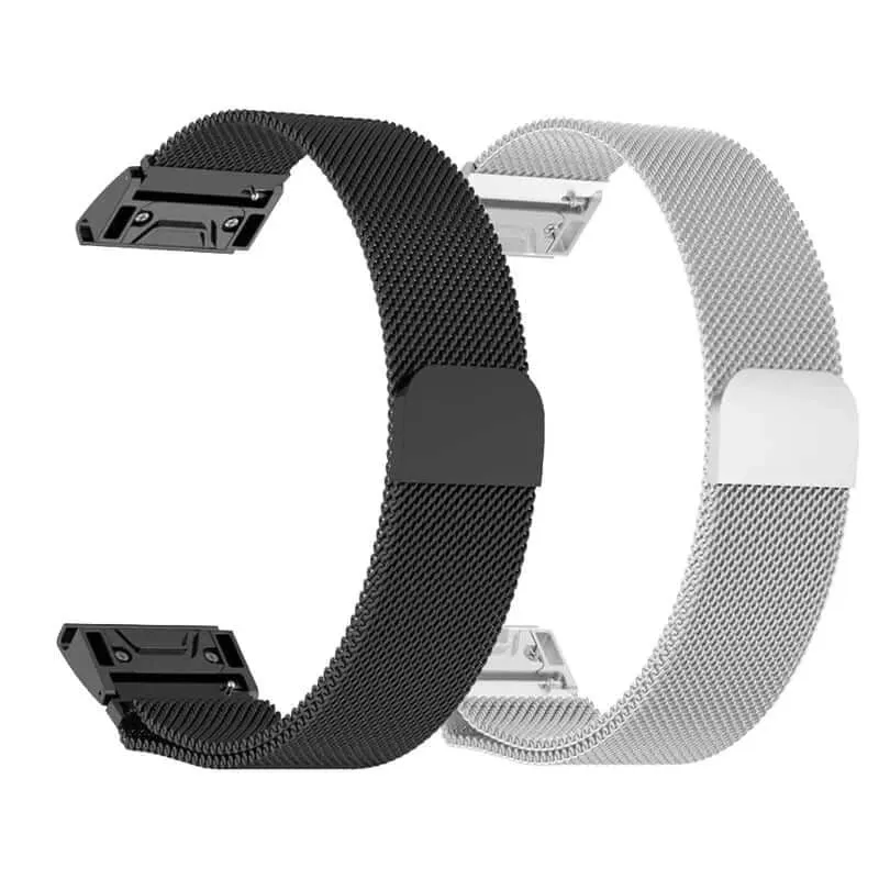 Magnetische Smartwatch Band Roestvrij Staal met Snelsluiting Verstelbaar Universeel voor Dagelijks Comfort | Sansoti