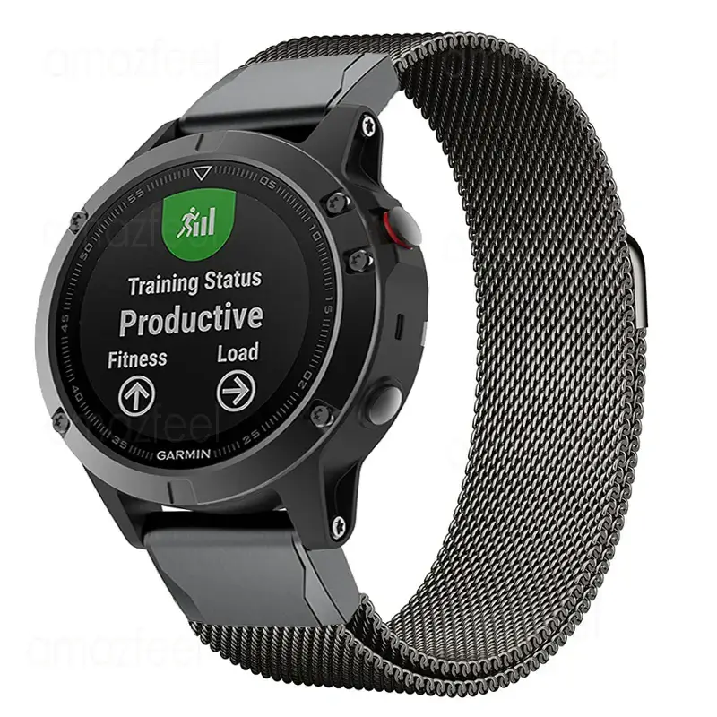 Magnetische Smartwatch Band Roestvrij Staal met Snelsluiting Verstelbaar Universeel voor Dagelijks Comfort | Sansoti