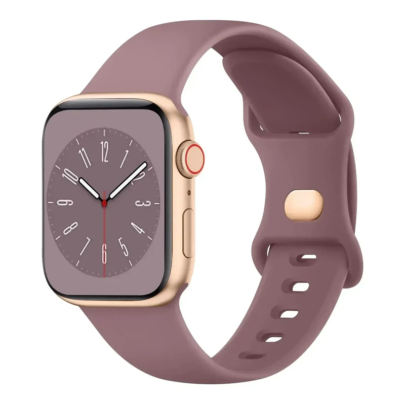Siliconen Smartwatch Bandje – Ademend Flexibel Horlogeband Verstelbaar Comfortabel – Voor Alle Pols Maten | Sansoti
