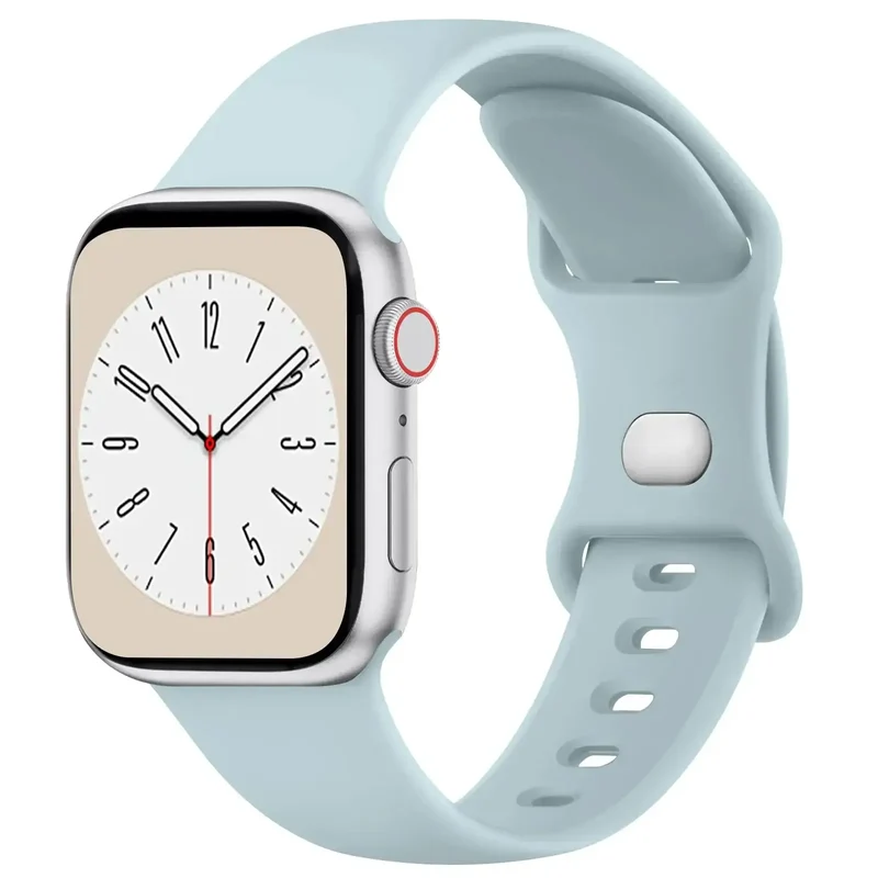 Siliconen Smartwatch Bandje – Ademend Flexibel Horlogeband Verstelbaar Comfortabel – Voor Alle Pols Maten | Sansoti