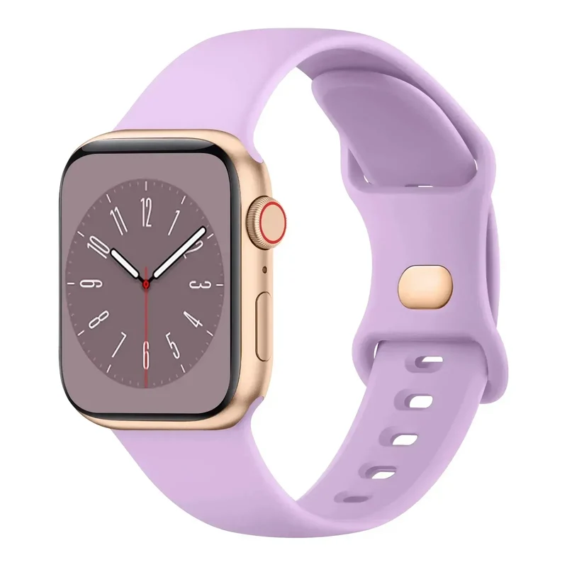 Siliconen Smartwatch Bandje – Ademend Flexibel Horlogeband Verstelbaar Comfortabel – Voor Alle Pols Maten | Sansoti