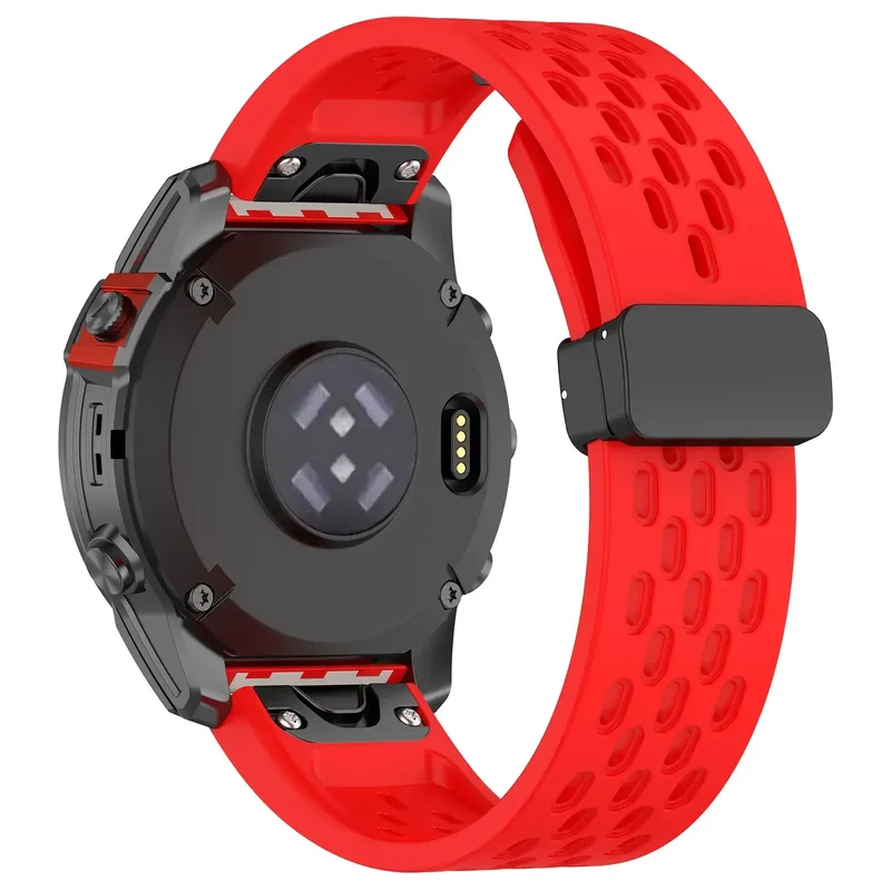 Siliconen Smartwatchband Ademend QuickFit Sport Polsband Vervanging 20mm 22mm 26mm Horloge Accessoire | Sansoti