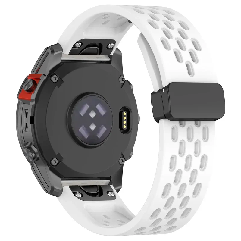 Siliconen Smartwatchband Ademend QuickFit Sport Polsband Vervanging 20mm 22mm 26mm Horloge Accessoire | Sansoti