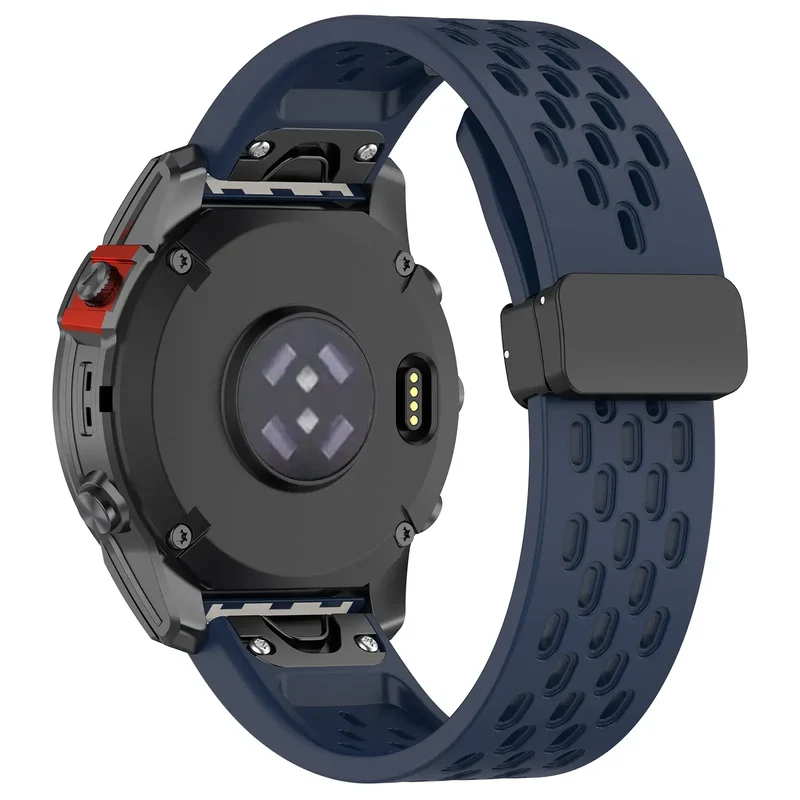 Siliconen Smartwatchband Ademend QuickFit Sport Polsband Vervanging 20mm 22mm 26mm Horloge Accessoire | Sansoti