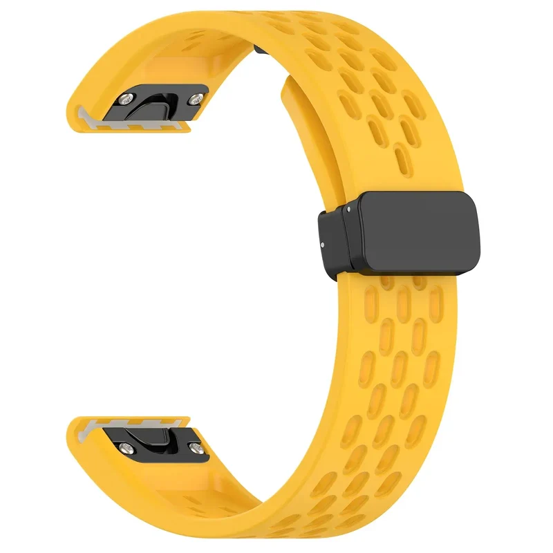 Siliconen Smartwatchband Ademend QuickFit Sport Polsband Vervanging 20mm 22mm 26mm Horloge Accessoire | Sansoti