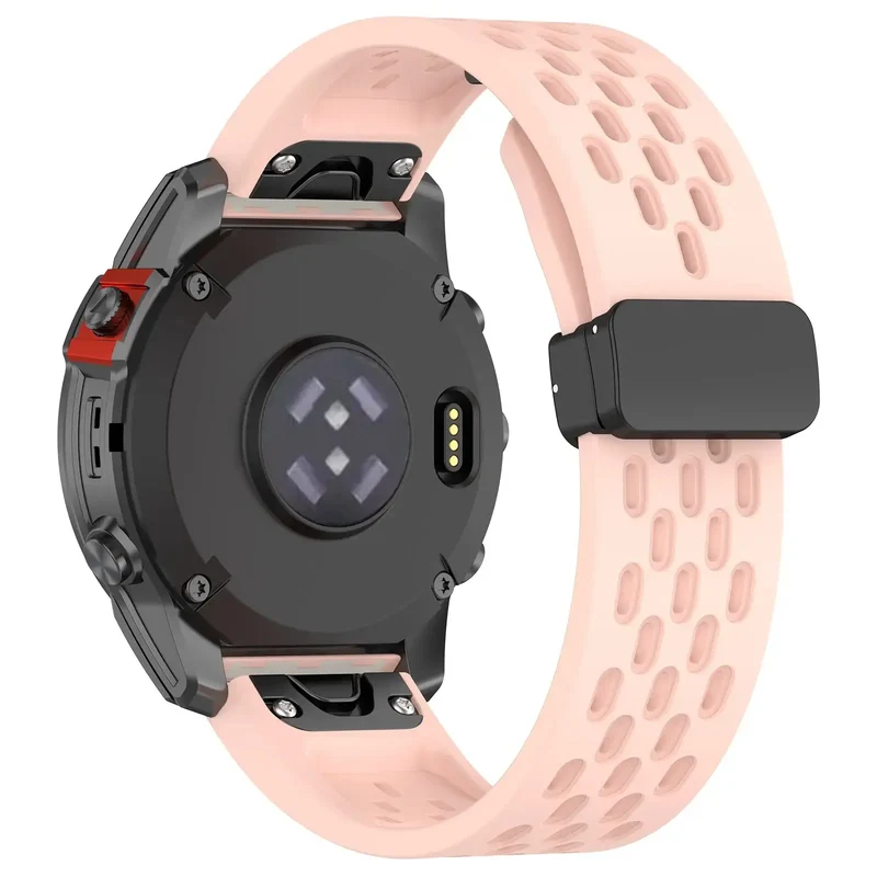 Siliconen Smartwatchband Ademend QuickFit Sport Polsband Vervanging 20mm 22mm 26mm Horloge Accessoire | Sansoti