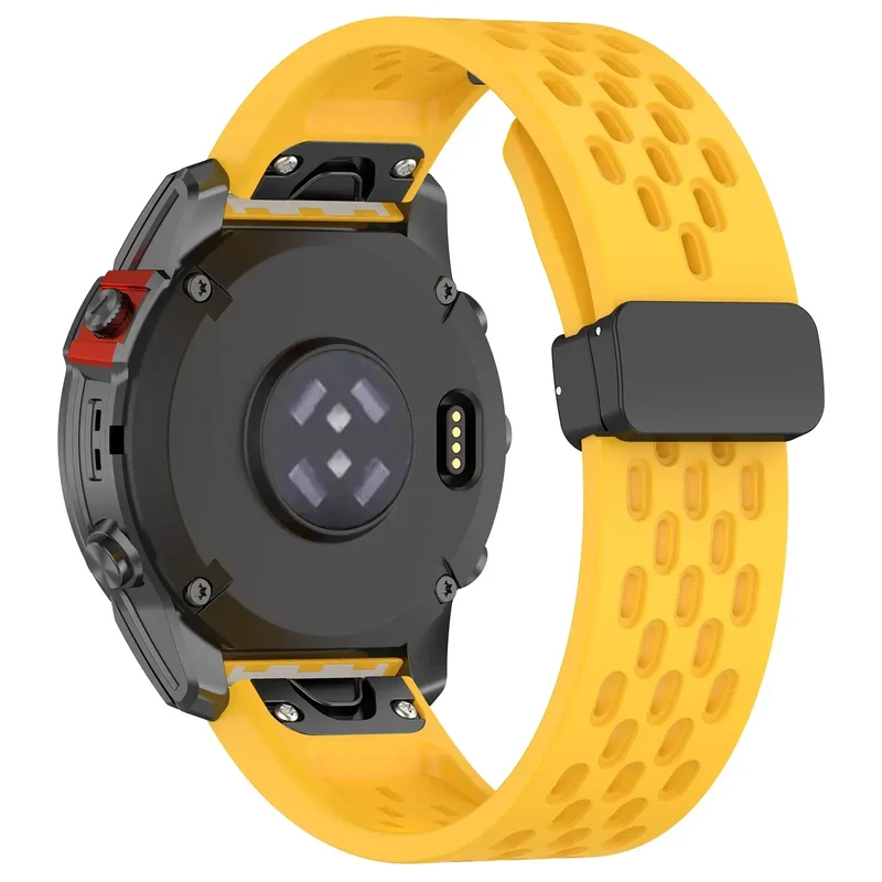 Siliconen Smartwatchband Ademend QuickFit Sport Polsband Vervanging 20mm 22mm 26mm Horloge Accessoire | Sansoti