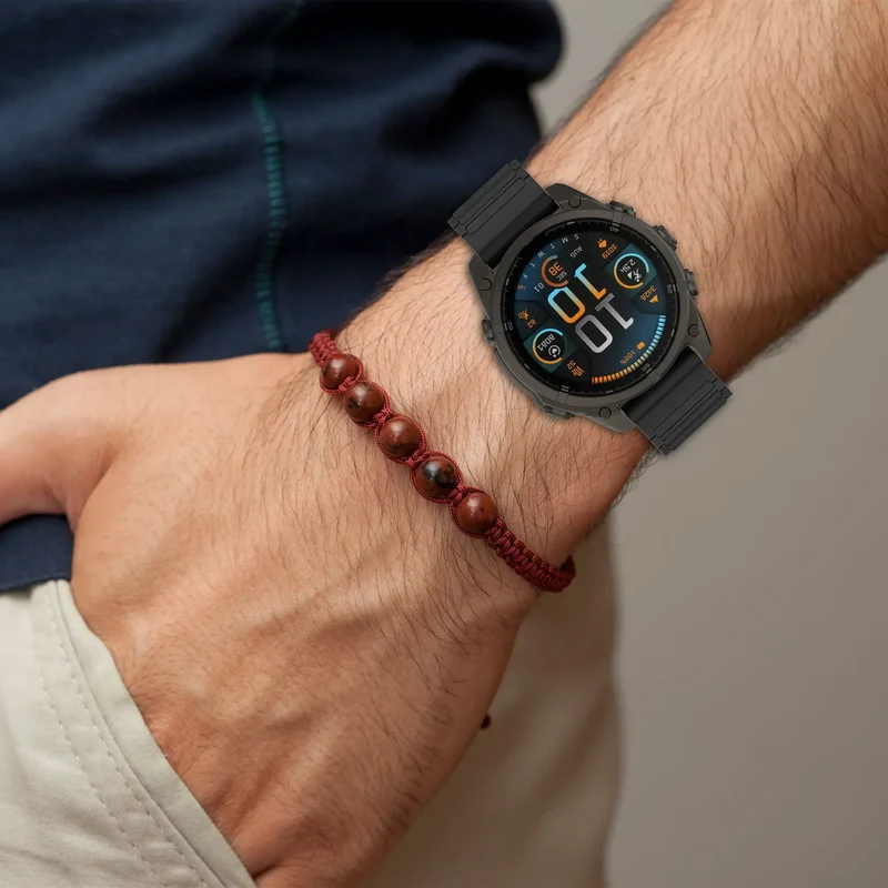 Magnetische Siliconen Smartwatch Band 20mm 22mm 26mm Verstelbaar Sportarmband Waterdicht Comfortabel Horloge | Sansoti