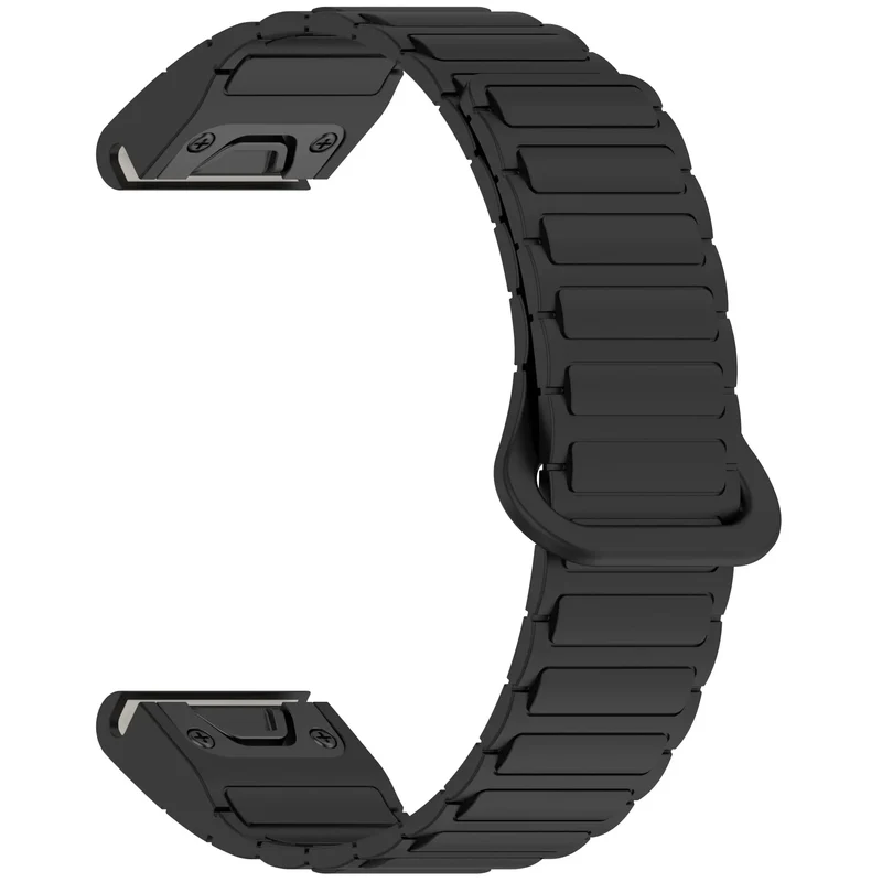 Magnetische Siliconen Smartwatch Band 20mm 22mm 26mm Verstelbaar Sportarmband Waterdicht Comfortabel Horloge | Sansoti