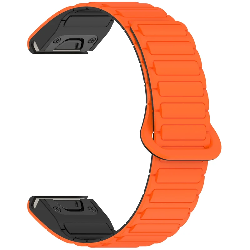 Magnetische Siliconen Smartwatch Band 20mm 22mm 26mm Verstelbaar Sportarmband Waterdicht Comfortabel Horloge | Sansoti