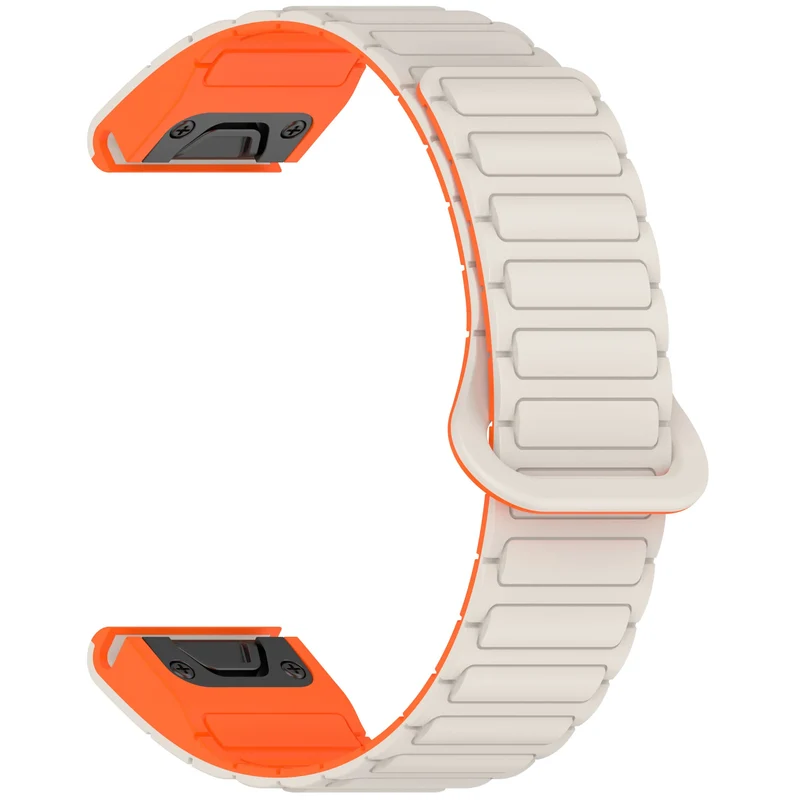 Magnetische Siliconen Smartwatch Band 20mm 22mm 26mm Verstelbaar Sportarmband Waterdicht Comfortabel Horloge | Sansoti